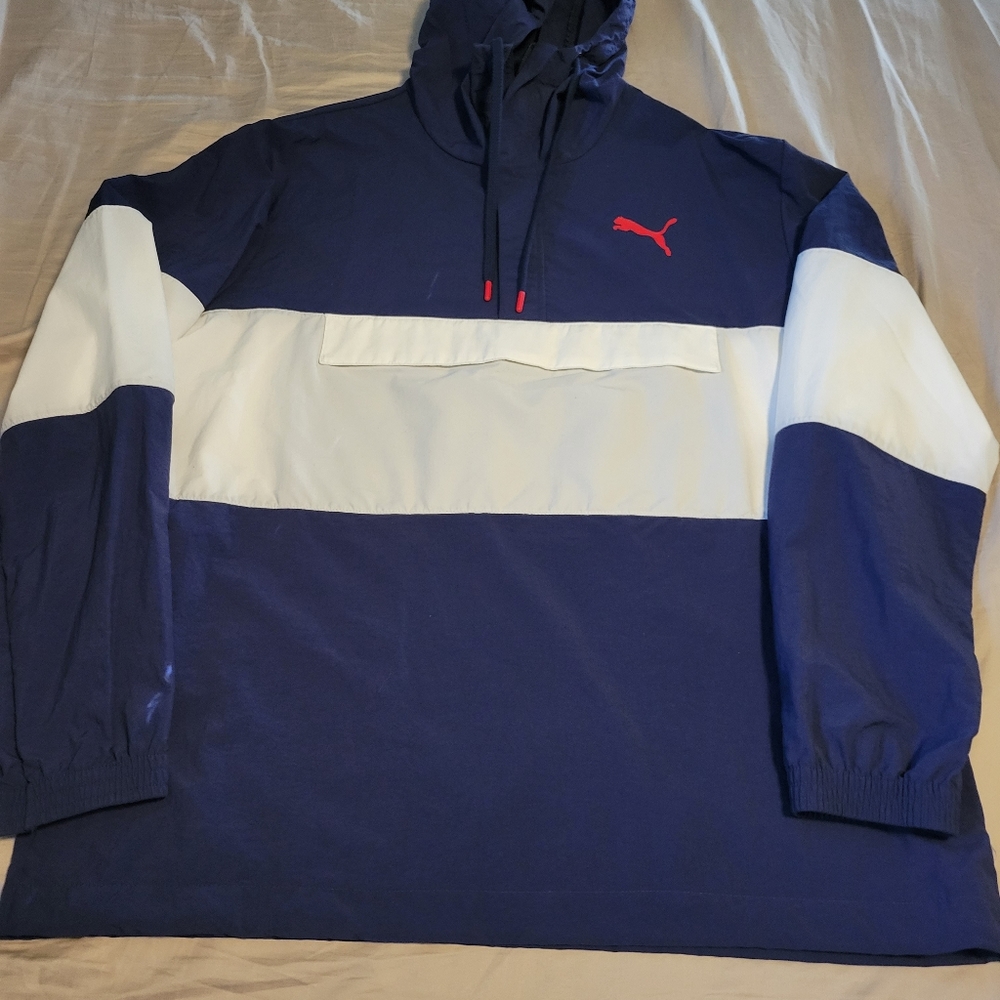 Puma windbreaker pullover